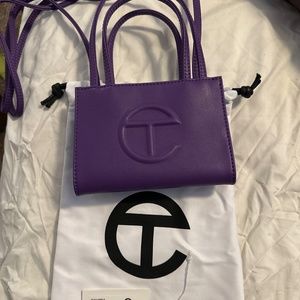 Telfar grape small bag